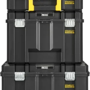 Stanley FATMAX FMST75753‑9 Pro‑Stack Trolley 3‑‑1, Torretta Mobile con Ruote