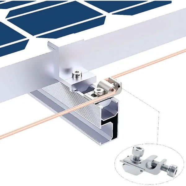 Terminali di messa terra Offgridtec per moduli fotovoltaici 6 pezzi 8-01-017880