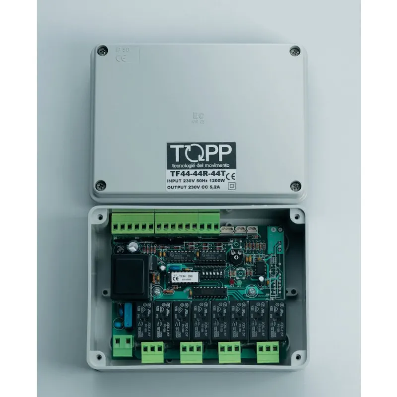 TF44R Topp Unità Centrale di Comando e Alimentazione 230V 4 Uscite