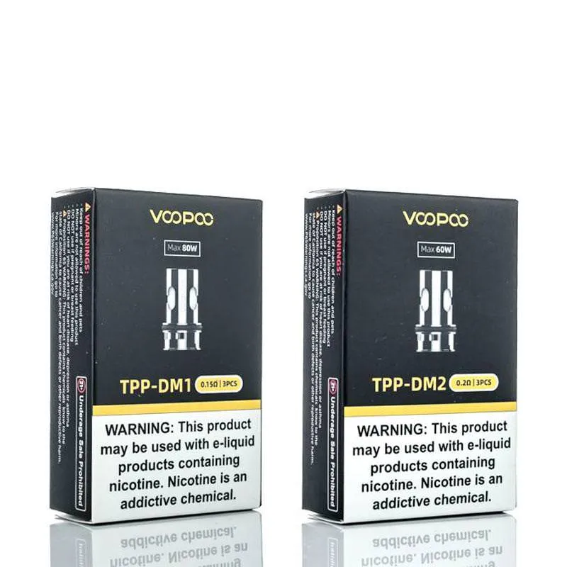 Voopoo TPP Replacement Coil Drag 3 Pod Kit, Drag X Plus Pod Kit 3pcs
