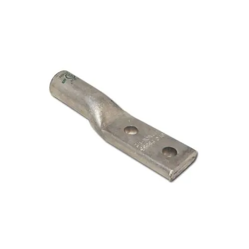 500 MCM 3/8 Long Barrel Alluminio Two Hole Electrical Compression Lug Pink 93125