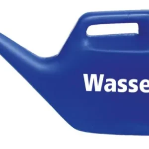 Brocca per acqua di raffreddamento Busching blu oltremare RAL5002 con logo dell'acqua RAL9001 motivo-711.370 100832