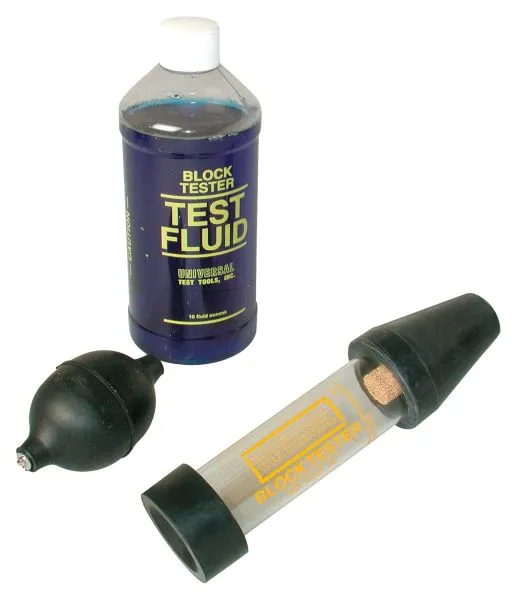 Cercafughe per testate Busching per sistemi di raffreddamento incluso liquido di reazione 480 ml 100242
