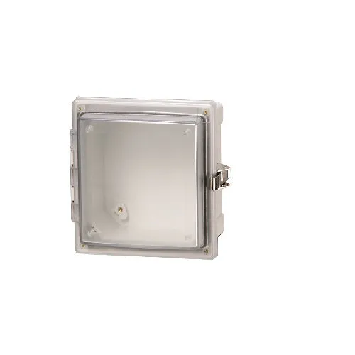 Hinged Diafano Cover Twist Ss Latch Padlockable 10 X 10 X 6 AR10106CHTSST