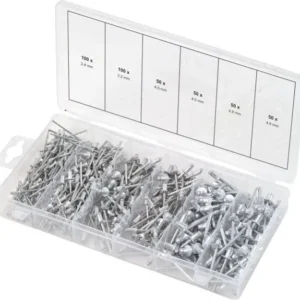 Gamma di rivetti ciechi KS Tools 400 pezzi 970.0150