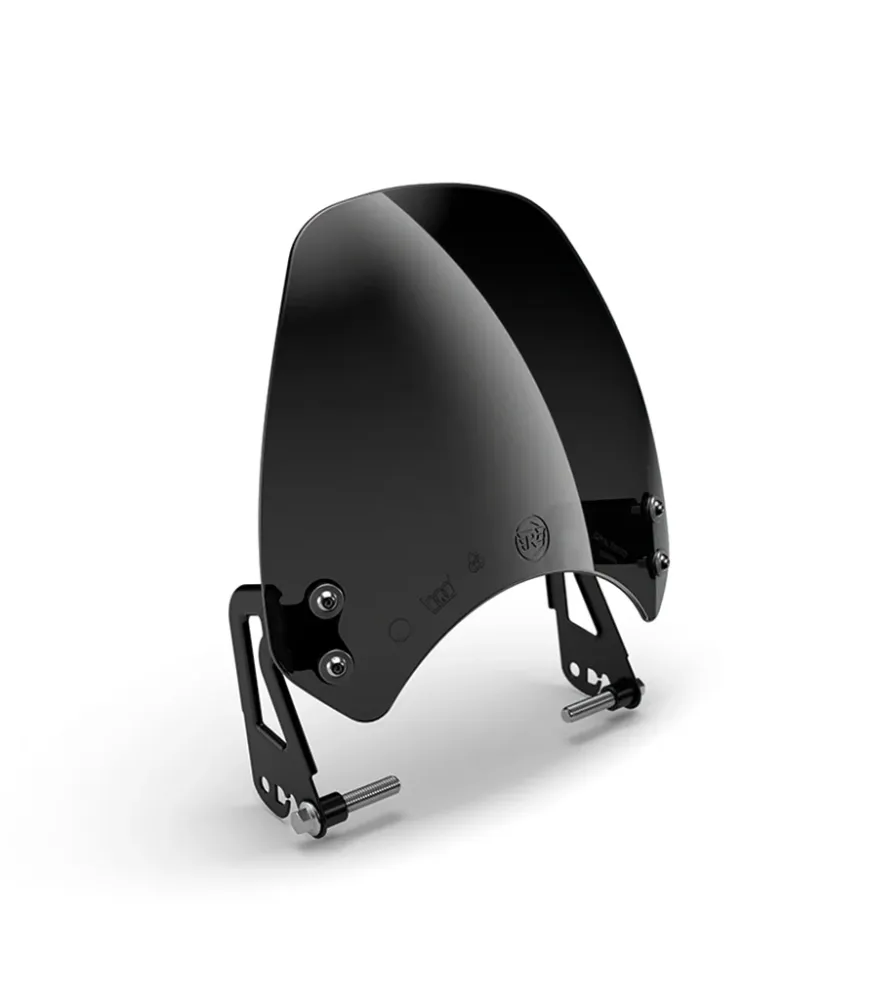 Windscreen Low HNTR 350 Royal Enfield - Nero puro