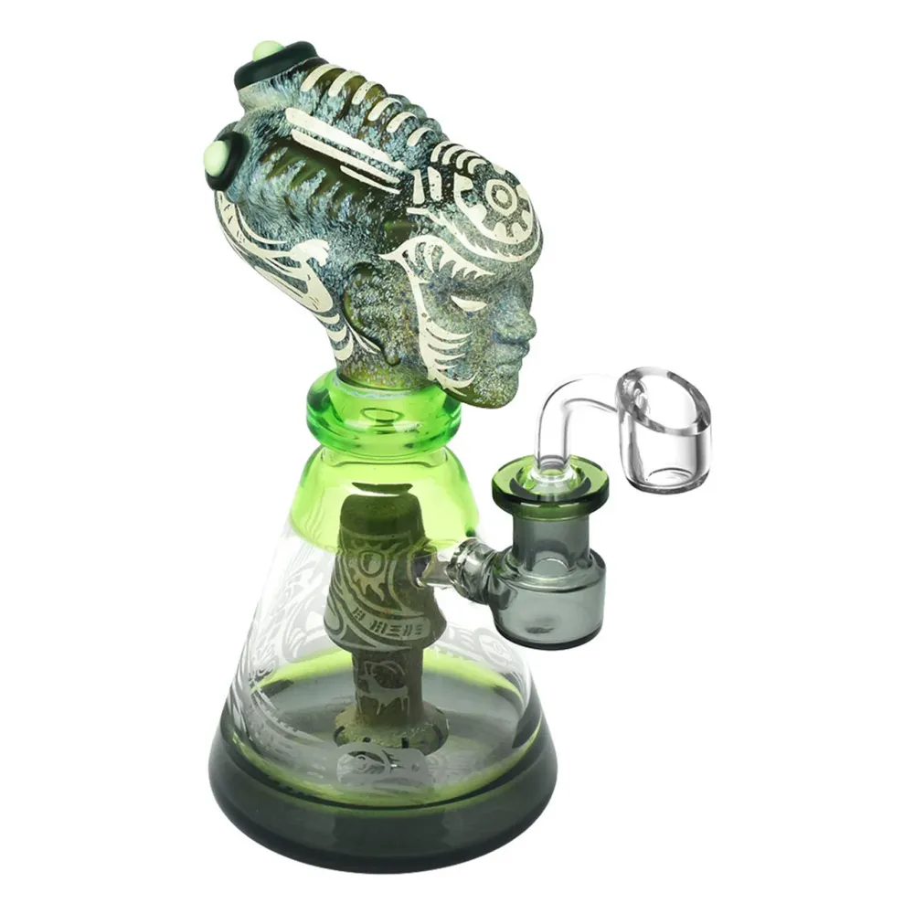 Porta Attrezzi Kokopelli Alien Head Dab Rig - 8"- 14mm F