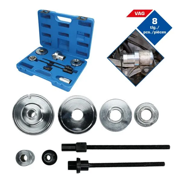 Brilliant Tools Set di attrezzi per cuscinetti Inaudibile per VW Polo 9N 8 pezzi BT671800