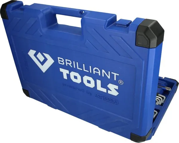 Brilliant Tools Set utensili universali 1/4" + 1/2" 95 pezzi BT024095