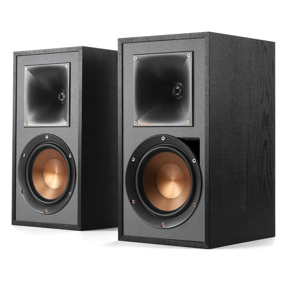 Klipsch R-50PM Coppia Diffusori casse attive con bluetooth, USB, Ottico, Nero