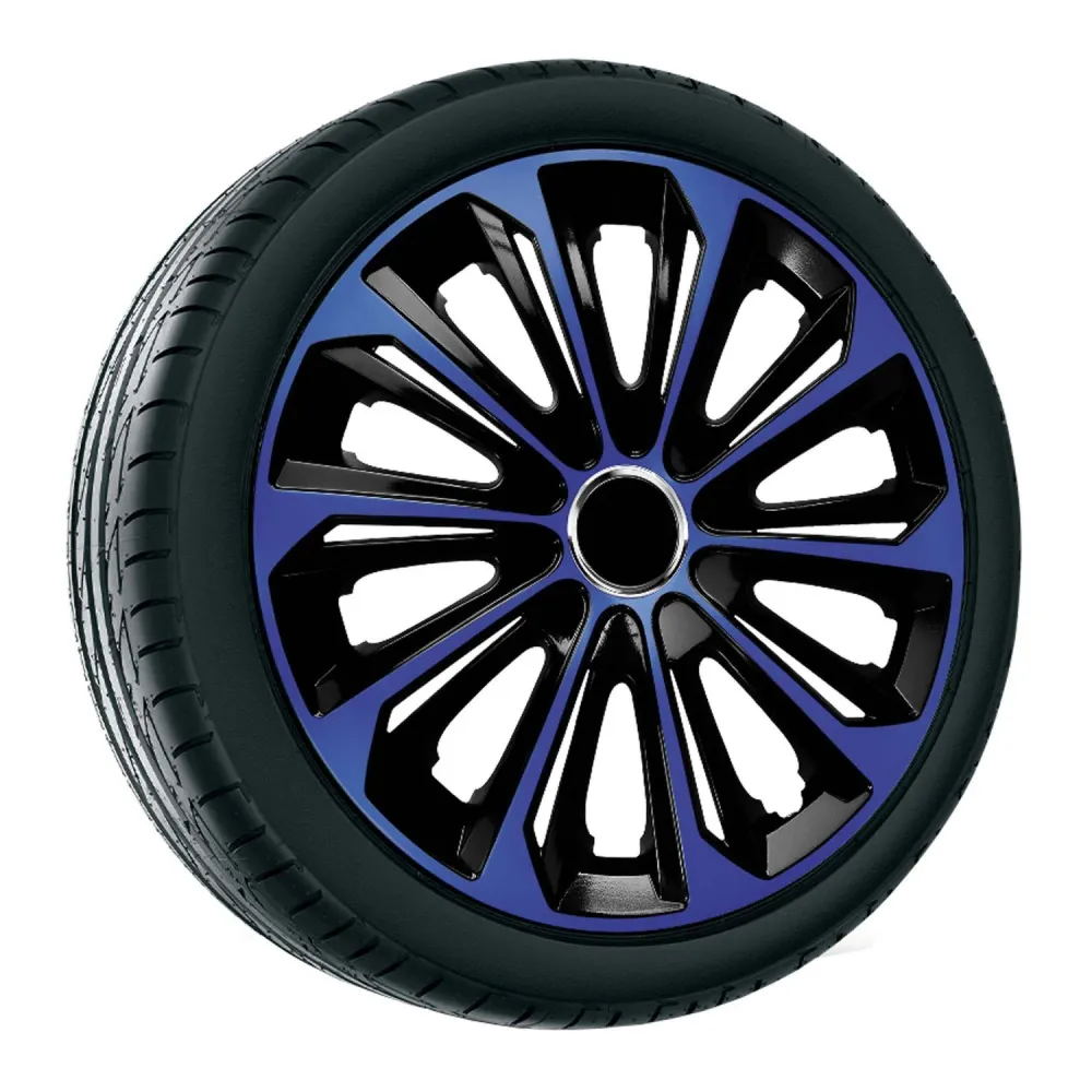 NRM PIÙ STRONG BLUE BLACK 16'' hubcaps blue-black 4 pieces