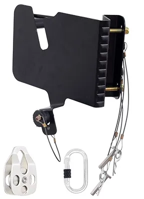 Set adattatori per treppiede Kratos per dispositivo di sicurezza retrattile con funzione di salvataggio FA 20 401 10 FA600...