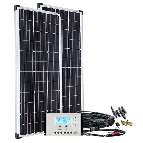 Sistema solare Offgridtec basicPremium-L 200W Sistema intero 12V/24V 4-01-002635