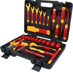 KS Tools Set di utensili isolati per veicoli ibridi ed elettrici 26 pezzi 117.1895