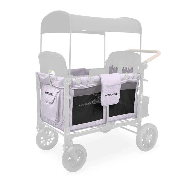 WonderFold W4 D'élite | W4 Luxe / Dusty Lavender Carriage Fabric