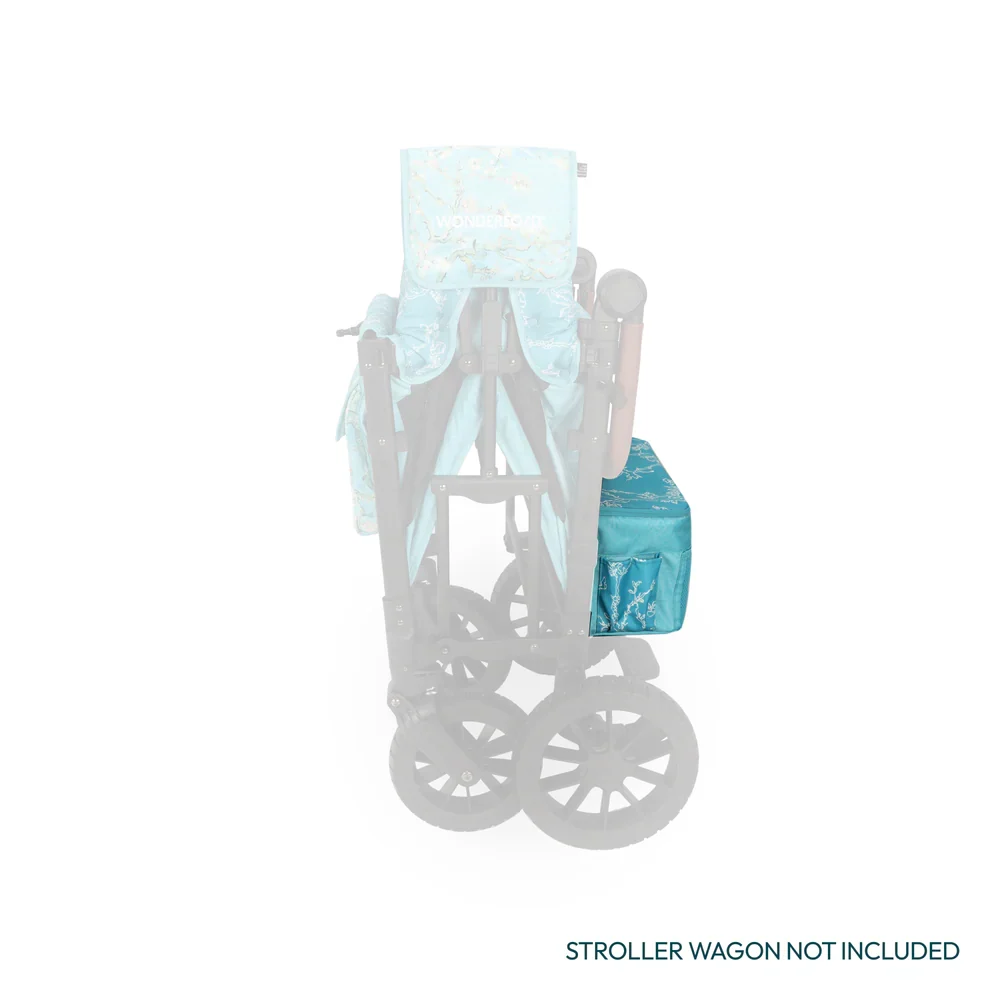 WonderFold W4 Elite/Luxe Rear Basket Fabric - Van Gogh Almond Blossoms