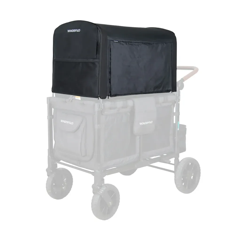 WonderFold Flex Canopy W4 Elite & Luxe Nero puro