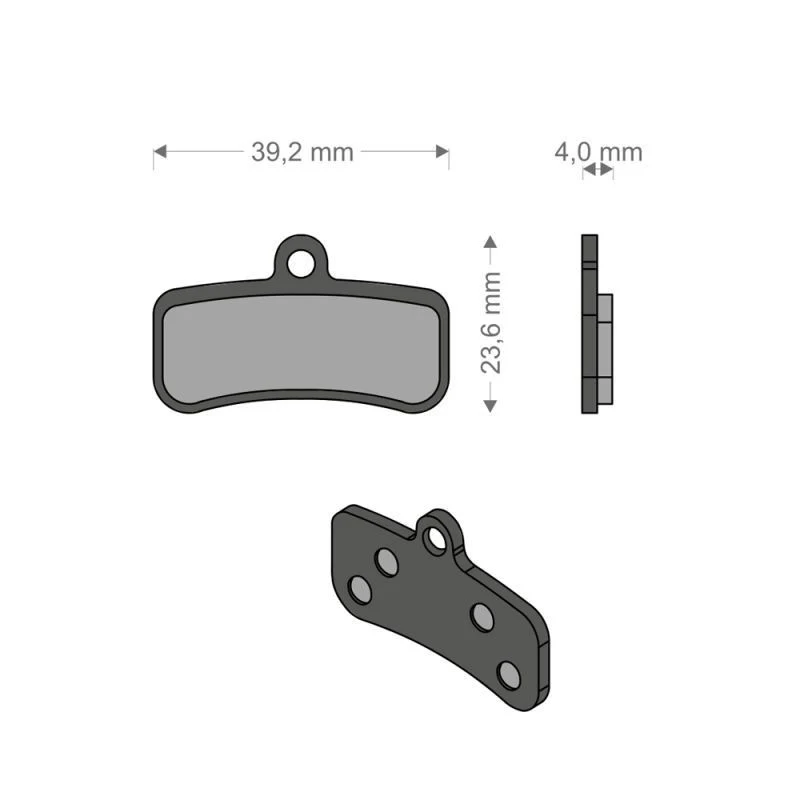 Brenta Pastiglie E-Bike Shimano XTR - XT - Saint - Zee - MT520 - TRP - Tektro