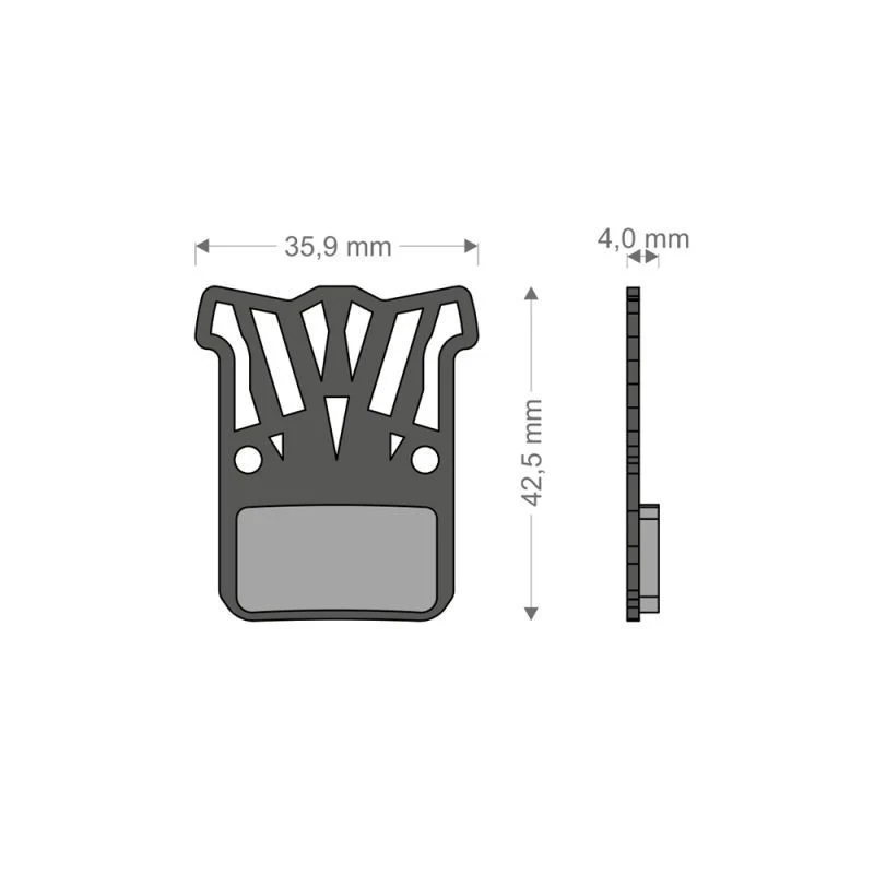 Brenta Pastiglie Light Tech Sram
