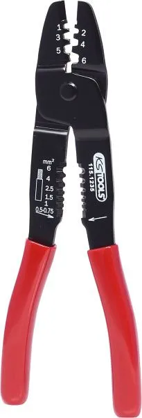 Pinza crimpare agevole KS Tools 115.1235