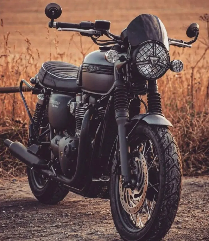Windscreen Moto Riflettente Black