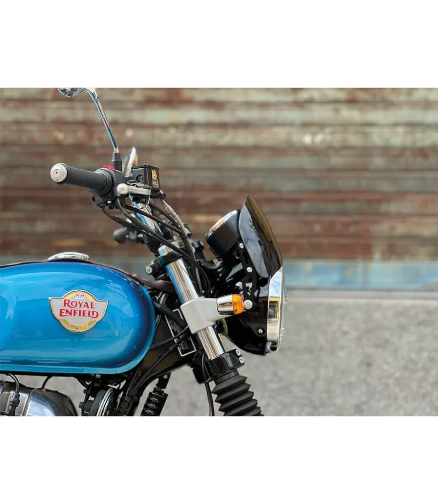 Windscreen Moto Riflettente Black