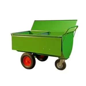 Carro mangime Growi 400 LL con tramezza e copertura 10125450