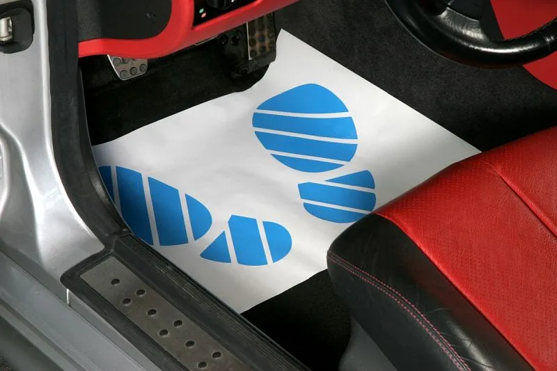 Proteggi moquette per auto usa e getta Eichner materiale: carta crespa 9219-00654
