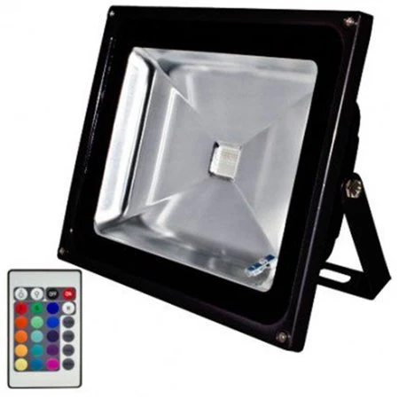 Dabmar Lighting - DF-LED5964-B/MC - Cast Aluminum LED Flood Light Nero notte