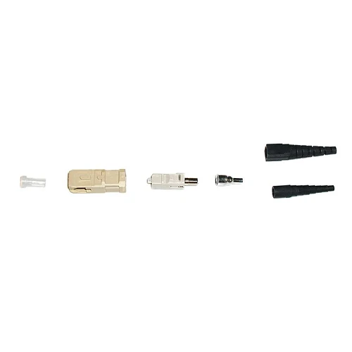 Singlemode LC Connector Kit 3mm White Boot AFC-LC8-3MM-WHT