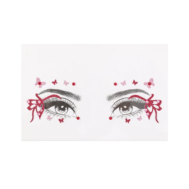 Empowered Butterfly | Mystical Butterfly Face Stickers per Protezione da Sassi