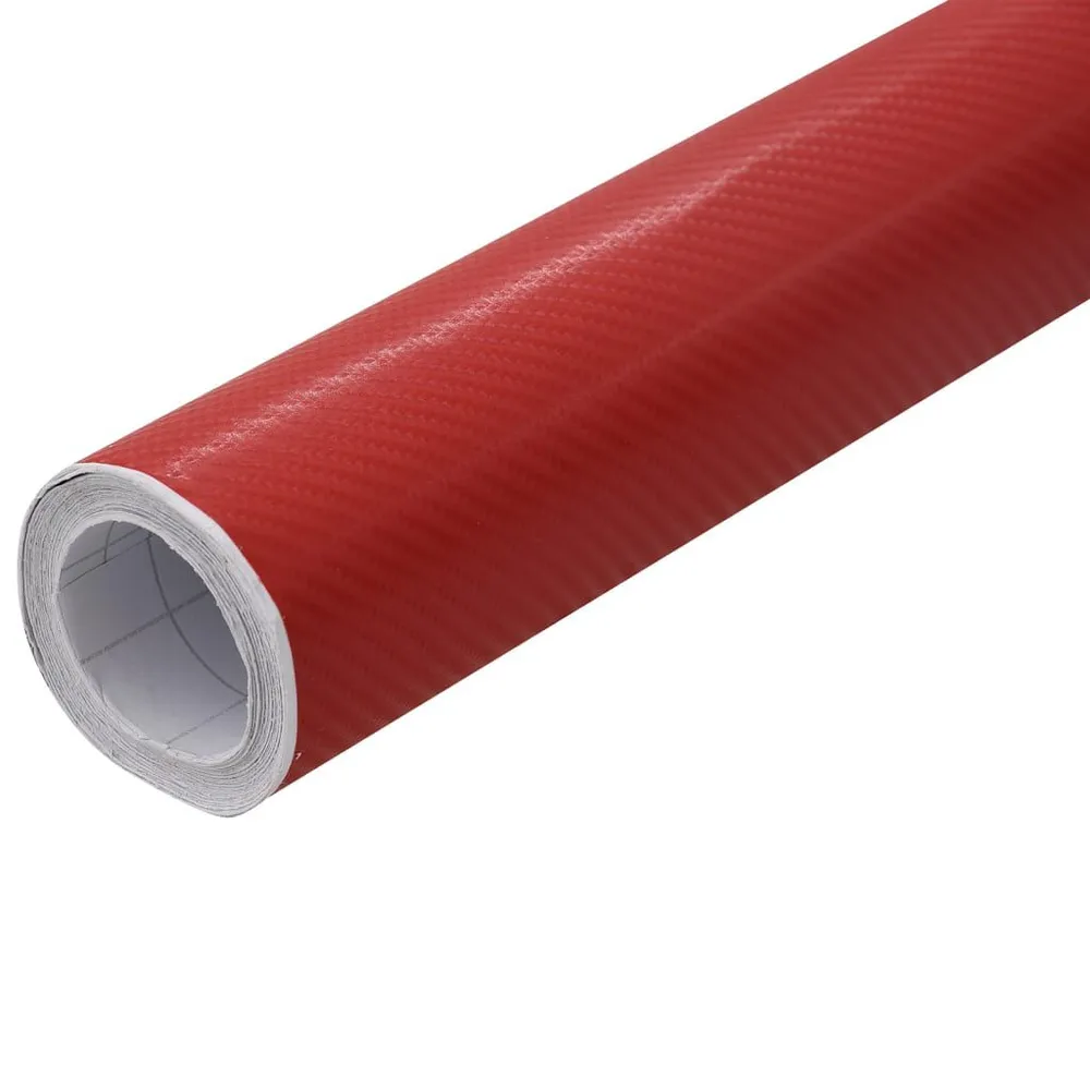 Gancio Traino Pellicola per Auto 4D Rossa 100x150 cm
