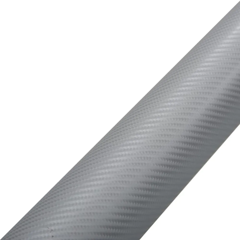 Premium Racing Pellicola per Auto 4D Argento 100x150 cm