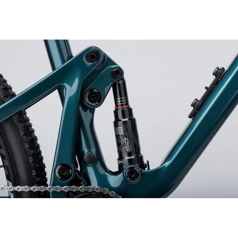 Ghost Bici Mtb Lector Fs Sf Essential Petrol/LightBlue per Competizioni Rally