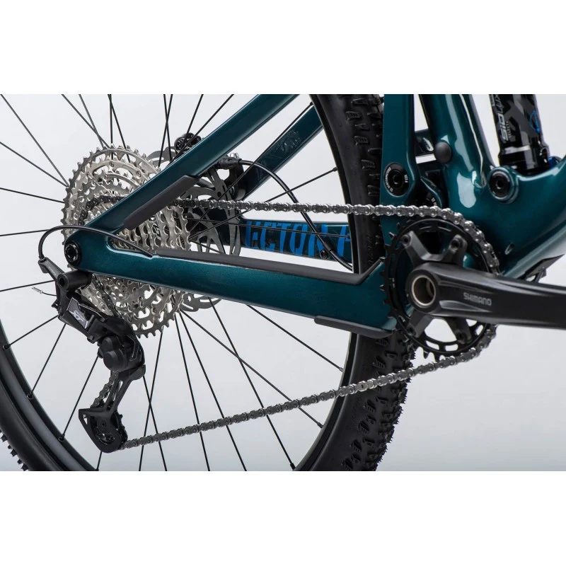 Ghost Bici Mtb Lector Fs Sf Essential Petrol/LightBlue per Competizioni Rally