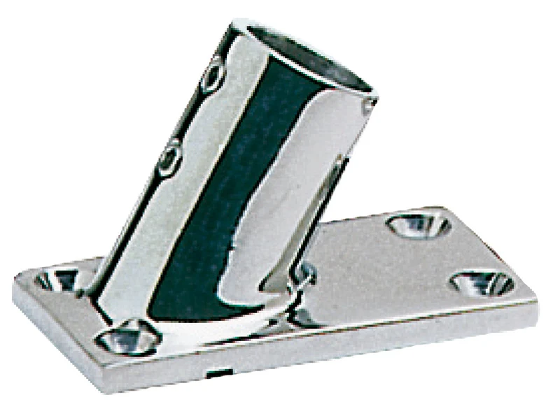 Base inox pulpito 60° 22 mm