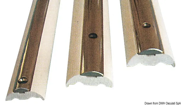Base per profili PVC bianco 50 mm