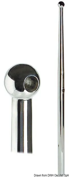 Candeliere inox 610 mm