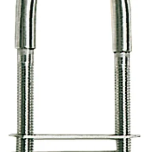 Cavallotto inox 80 mm 45x13 mm