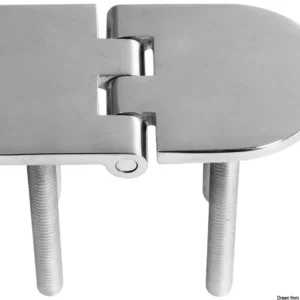 Cerniera inox mm70x40