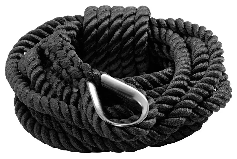 Cima ormeggio nera 16mm x 8m