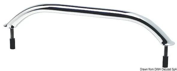 Corrimano inox mm.600
