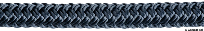 Doppia treccia blu mm 16