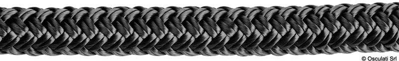 Doppia treccia nera mm 24