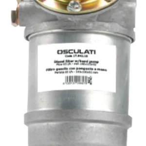 Filtro gasolio con pompante mano