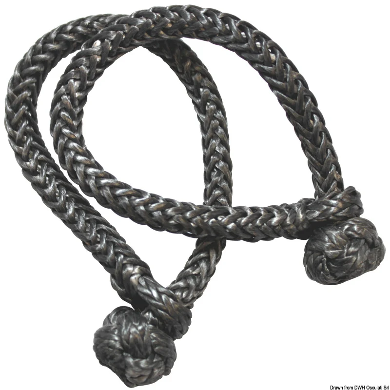 Grillo Dyneema nero - 4mm