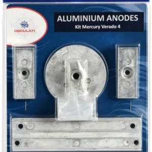 Kit anodi 4 pz Mercury alluminio