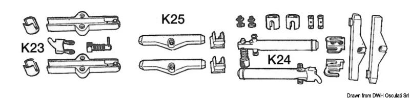 Kit K 25 per cavi C2/C7/C8