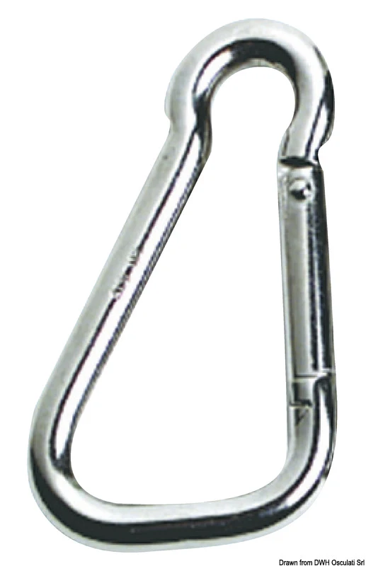 Moschettone inox grande 10 mm