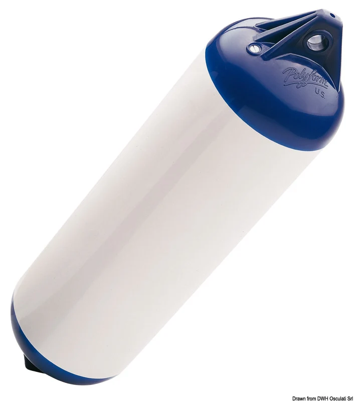 Parabordo Polyform F2 testa nera